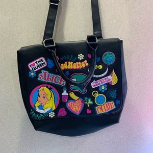 DISNEY Alice In Wonderland across Body Bag